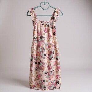 Ice Cream Truck Cross Back Girls Dress NWT